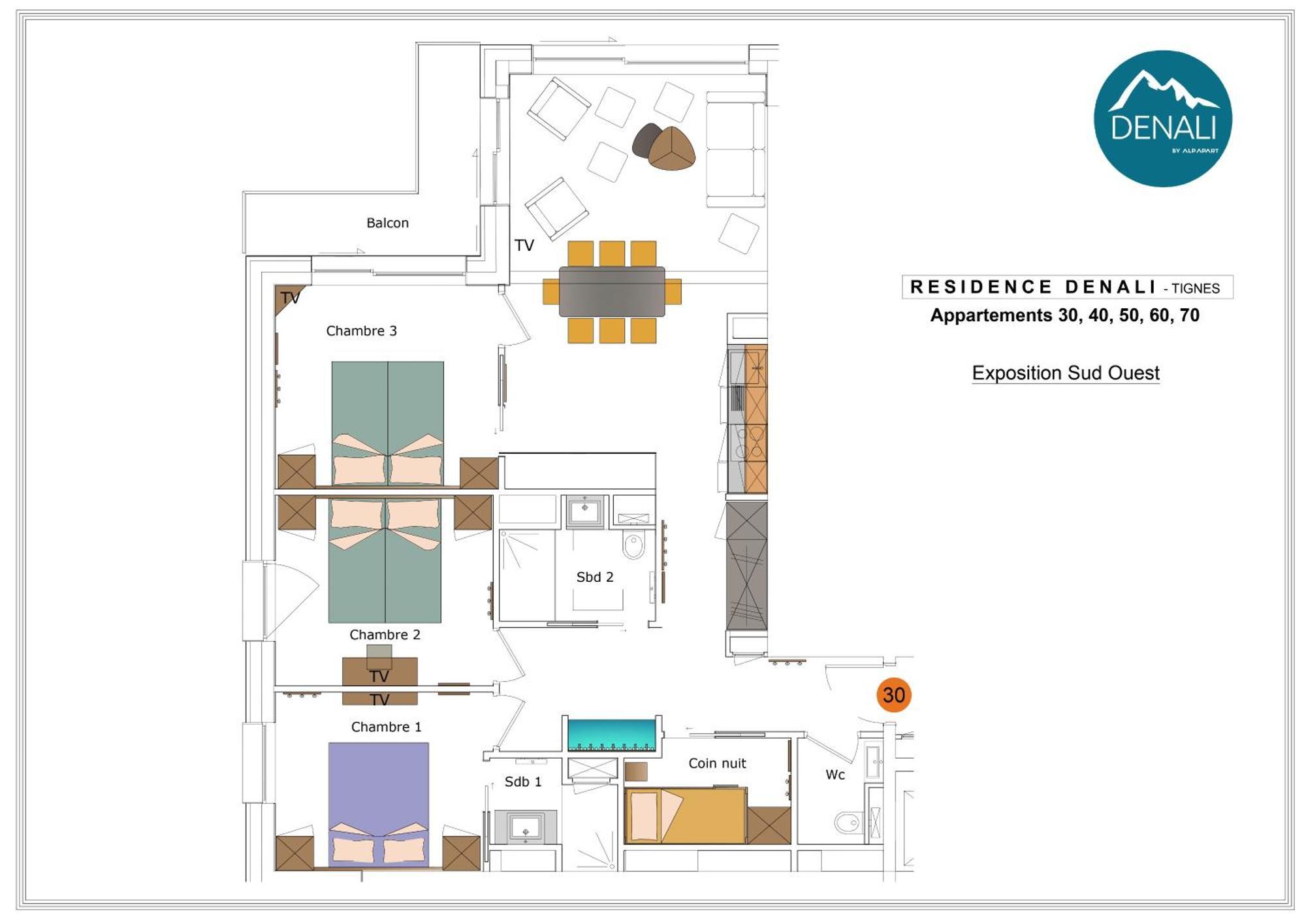 Residence Denali By Alpapart Tignes Kamer foto